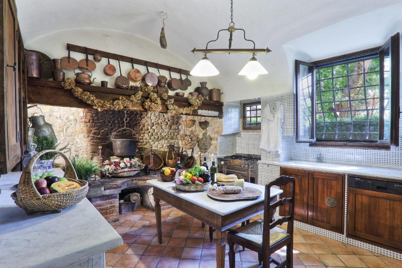 Tavarnelle Val di Pesa Charming Villa Marcialla المظهر الخارجي الصورة